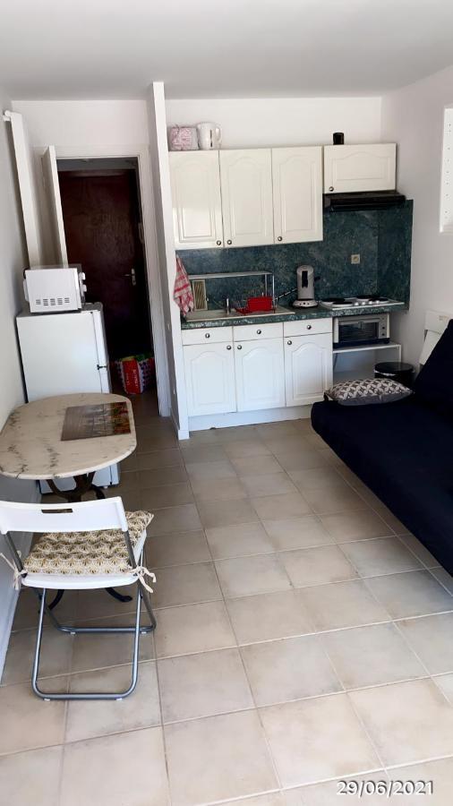 Joli Studio Neuf Av Terrasse A 50 M De La Mer Et Gare روكوبرُن كاب مارتي المظهر الخارجي الصورة