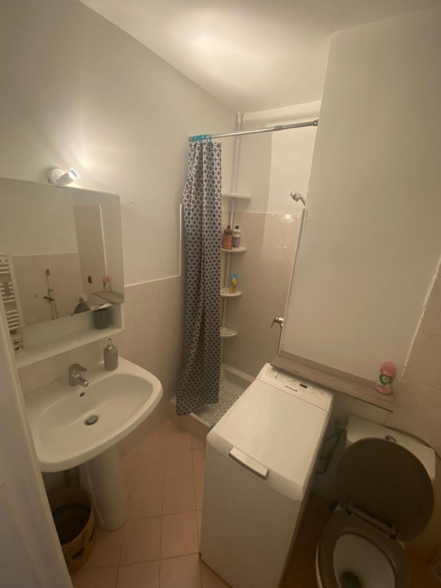Joli Studio Neuf Av Terrasse A 50 M De La Mer Et Gare روكوبرُن كاب مارتي المظهر الخارجي الصورة